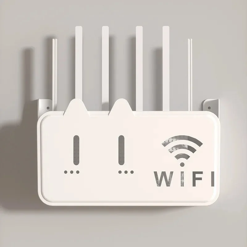  Smart Self Adhesive WiFi Router Cover Box – No Drill, Dustproof